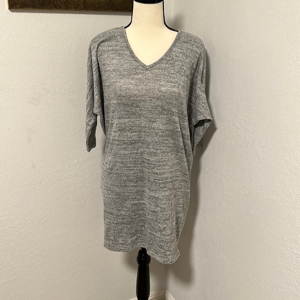 Bobeau gray dress